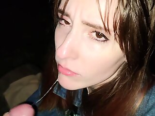 Sucking off a COP in a Public Place
