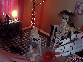 crony s daughter secret and   seduce father dad first time Swalloween Fun